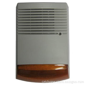 Outdoor Siren With Strobe Flasher for Burglar Alarm System (CV-OS200)